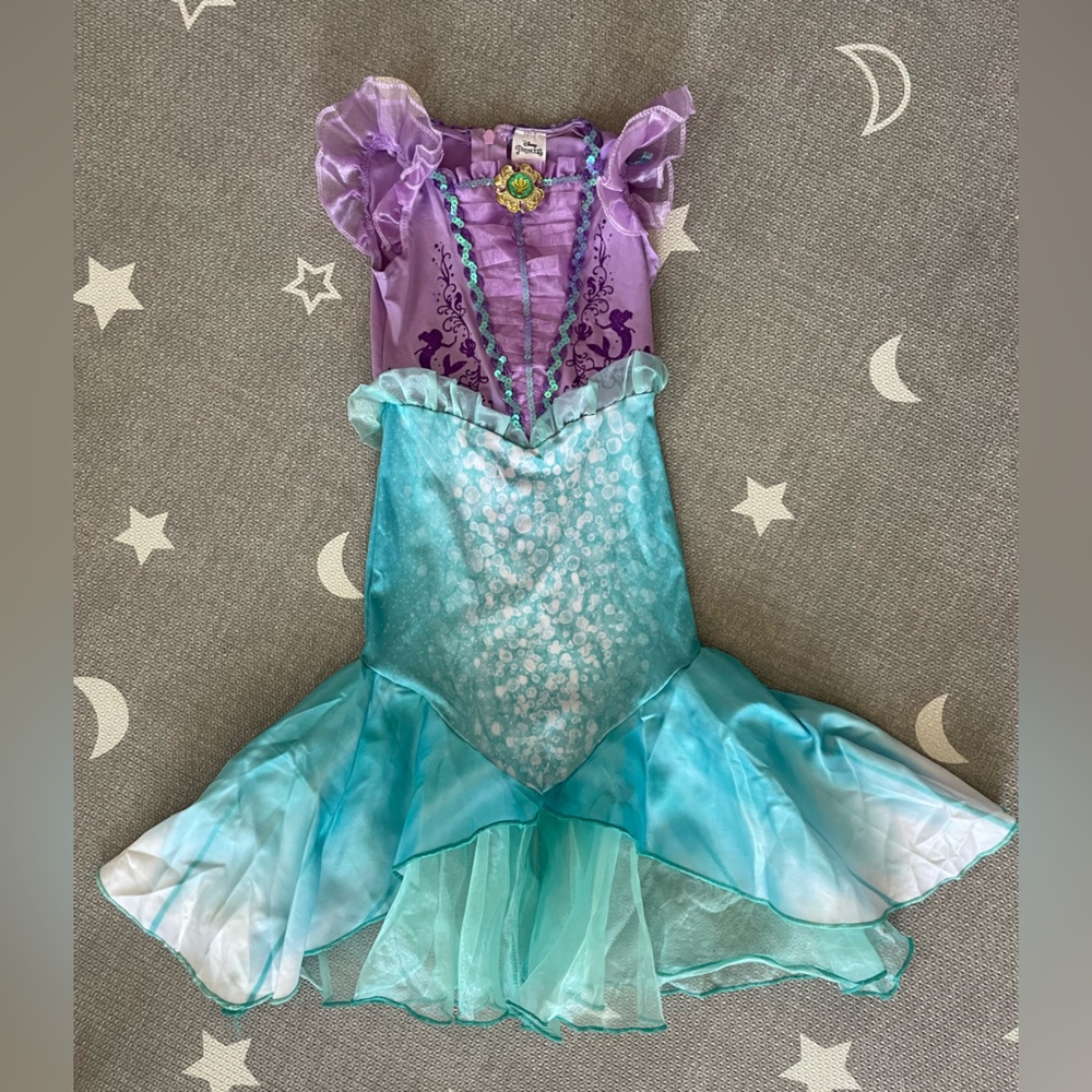 Ariel Costume Size 3T-4T